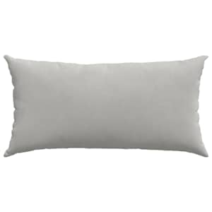 Pohovkové polštáře 2 pcs Světle šedá 80 x 40 cm textil - obrázek 6