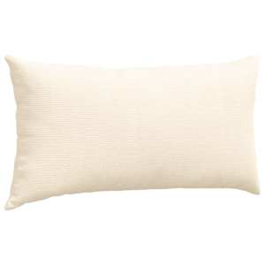 Pohovkové polštáře 2 pcs Krémová 80 x 40 cm Žebrovaná látka - obrázek 5