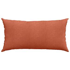 Pohovkové polštáře 2 pcs Červená oranžová 80 x 40 cm - obrázek 6