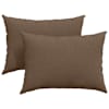 vidaXL Diivanipadjad 2 tk kangas Pruun 70 x 50 cm