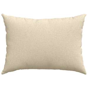 Pohovkové polštáře 2 pcs Krémová 70 x 50 cm textil - obrázek 6