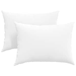 Pohovkové polštáře 2 pcs Bílá 70 x 50 cm textil - obrázek 2