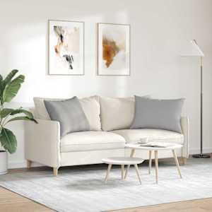 Pohovkové polštáře 2 pcs Oblačno šedá 70 x 50 cm textil - obrázek 4