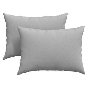 Pohovkové polštáře 2 pcs Oblačno šedá 70 x 50 cm textil - obrázek 2