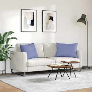 Pohovkové polštáře 2 pcs Modrá džínovina 70 x 50 cm textil - obrázek 4