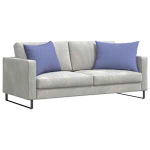 Pohovkové polštáře 2 pcs Modrá džínovina 70 x 50 cm textil - obrázek 3