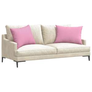Pohovkové polštáře 2 pcs Růžová 70 x 50 cm textil - obrázek 3