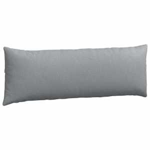 Pohovkové polštáře 2 pcs Světle šedá 120 x 40 cm textil - obrázek 5