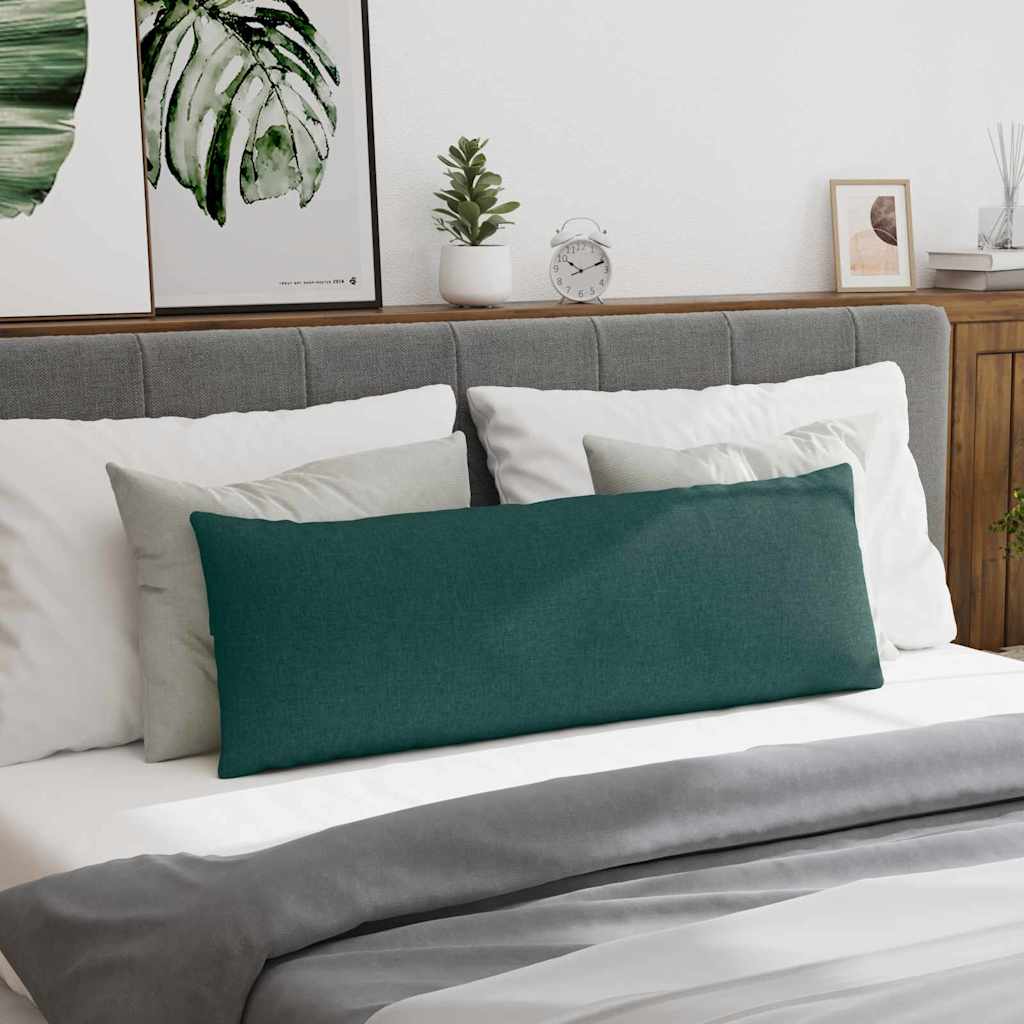 Μαξιλάρι Καναπέ 2 pcs Σκούρο Πράσινο 120 x 40 cm ύφασμα - Image 4