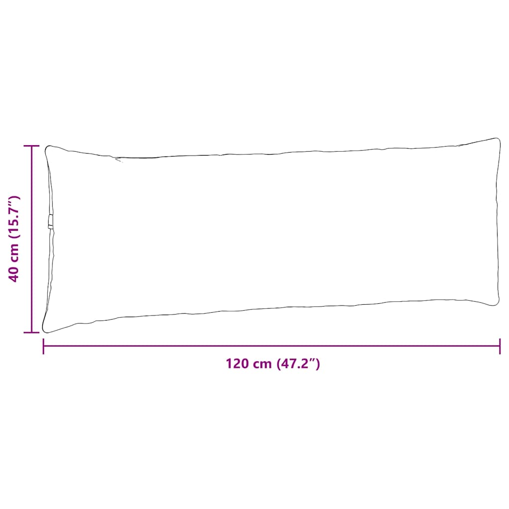 Sofa Kussens 2 stuks Lichtgroen 120 x 40 cm Cordstof image 9