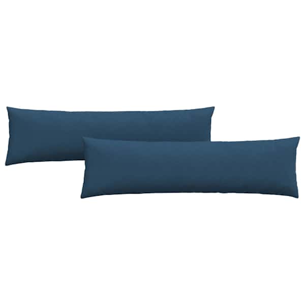 vidaXL Diivanipadjad 2 tk kangas Sinine 145 x 40 cm