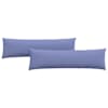 vidaXL Diivanipadjad 2 tk kangas Jeans sinine 145 x 40 cm