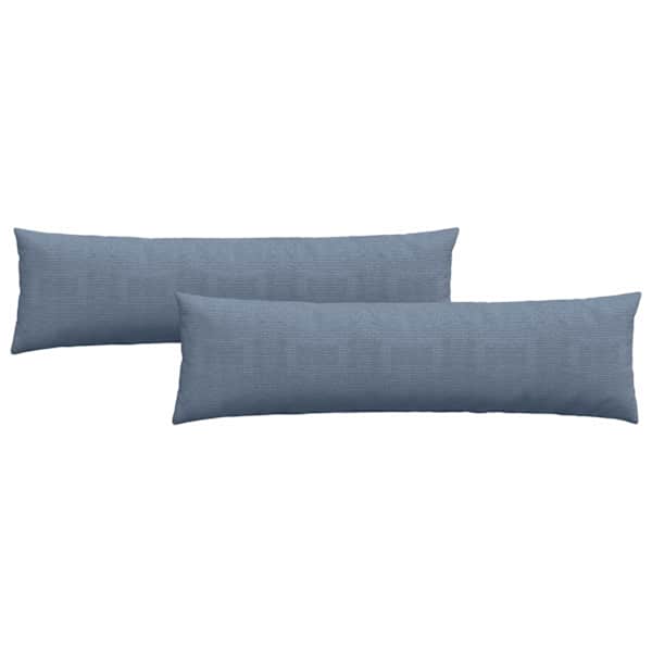 vidaXL Diivanipadjad 2 pcs Sinine 145 x 40 cm Korter kangas