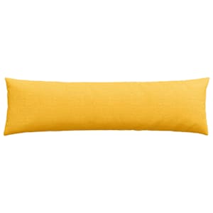 Pohovkové polštáře 2 pcs Světlá žlutá 145 x 40 cm - obrázek 6