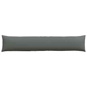 Pohovkové polštáře 2 pcs Tmavě šedá 200 x 40 cm textil - obrázek 6