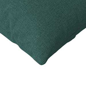 Pohovkové polštáře 2 pcs Tmavě zelená 200 x 40 cm textil - obrázek 7