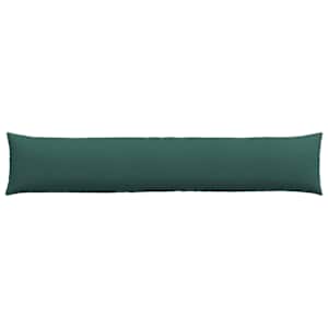 Pohovkové polštáře 2 pcs Tmavě zelená 200 x 40 cm textil - obrázek 6