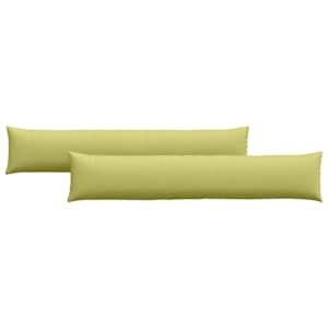 Pohovkové polštáře 2 pcs Světlá zelená 200 x 40 cm textil - obrázek 2