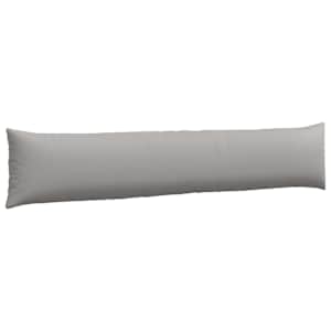 Pohovkové polštáře 2 pcs Oblačno šedá 200 x 40 cm textil - obrázek 5