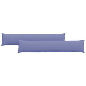 Pohovkové polštáře 2 pcs Modrá džínovina 200 x 40 cm textil - obrázek 2