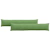 vidaXL Diivanipadjad 2 pcs Heleroheline 200 x 40 cm Korter kangas