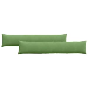 Pohovkové polštáře 2 pcs Světle zelená 200 x 40 cm - obrázek 2