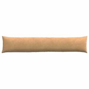 Pohovkové polštáře 2 pcs Hnědá 200 x 40 cm Žebrovaná látka - obrázek 6