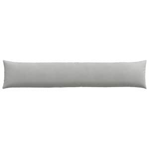 Pohovkové polštáře 2 pcs Světle šedá 200 x 40 cm textil - obrázek 6
