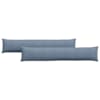 vidaXL Diivanipadjad 2 pcs Sinine 200 x 40 cm Korter kangas