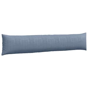 Pohovkové polštáře 2 pcs Modrá 200 x 40 cm Žebrovaná látka - obrázek 5