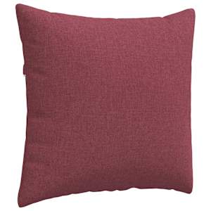 Pohovkové polštáře 2 pcs Víno Červené 45 x 45 cm textil - obrázek 5