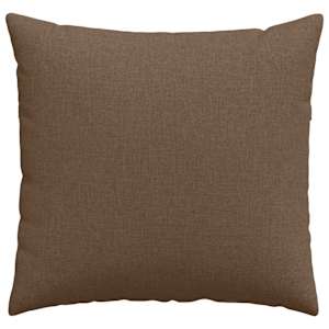 Pohovkové polštáře 2 pcs Hnědá 45 x 45 cm textil - obrázek 6