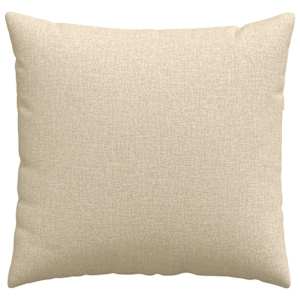 Pohovkové polštáře 2 pcs Krémová 45 x 45 cm textil - obrázek 6