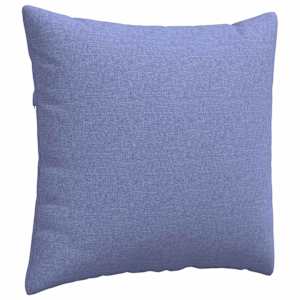 Pohovkové polštáře 2 pcs Modrá džínovina 45 x 45 cm textil - obrázek 5