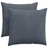 vidaXL Diivanipadjad 2 pcs Tumehall 45 x 45 cm Korter kangas