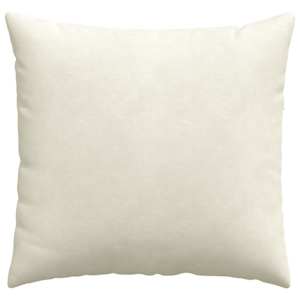 Pohovkové polštáře 2 pcs Krémová 45 x 45 cm Žebrovaná látka - obrázek 6