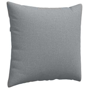 Pohovkové polštáře 2 pcs Světle šedá 50 x 50 cm textil - obrázek 5