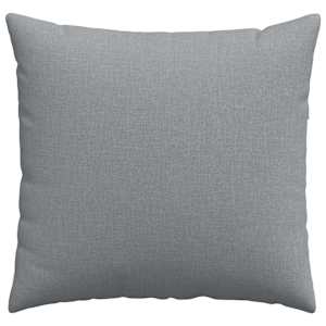 Pohovkové polštáře 2 pcs Světle šedá 50 x 50 cm textil - obrázek 6