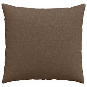 Pohovkové polštáře 2 pcs Hnědá 50 x 50 cm textil - obrázek 6