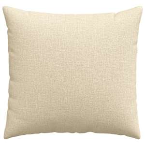 Pohovkové polštáře 2 pcs Krémová 50 x 50 cm textil - obrázek 6