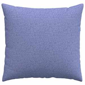 Pohovkové polštáře 2 pcs Modrá džínovina 50 x 50 cm textil - obrázek 6