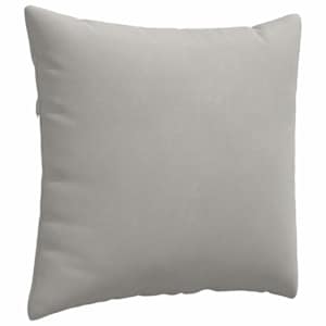 Pohovkové polštáře 2 pcs Světle šedá 50 x 50 cm textil - obrázek 5
