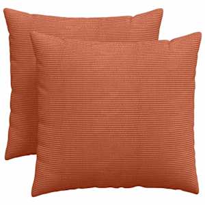 Pohovkové polštáře 2 pcs Červená oranžová 50 x 50 cm - obrázek 2
