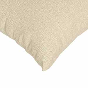 Pohovkové polštáře 2 pcs Krémová 60 x 60 cm textil - obrázek 7