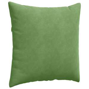 Pohovkové polštáře 2 pcs Světlá zelená 60 x 60 cm - obrázek 5