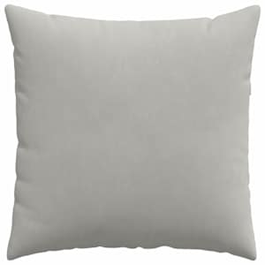 Pohovkové polštáře 2 pcs Světle šedá 80 x 80 cm textil - obrázek 6