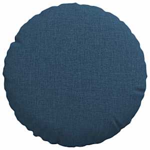 Polštáře na sedadla 2 pcs Modrá Ø30 x 13 cm textil - obrázek 6