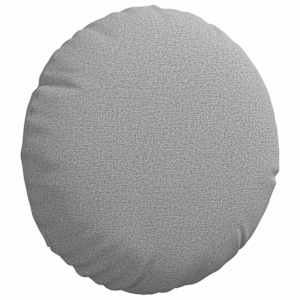 Polštáře na sedadla 2 pcs Oblačno šedá Ø30 x 13 cm textil - obrázek 5