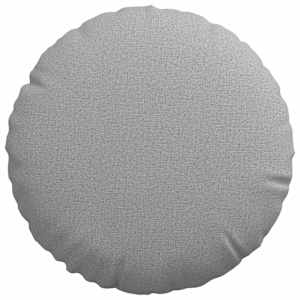 Polštáře na sedadla 2 pcs Oblačno šedá Ø30 x 13 cm textil - obrázek 6