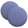 vidaXL Istumispatjad 2 tk kangas Jeans sinine &Oslash;30 x 13 cm